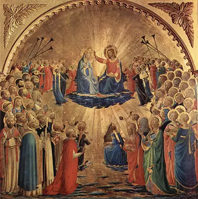 Coronation of the Virgin Uffizi Fra Angelico